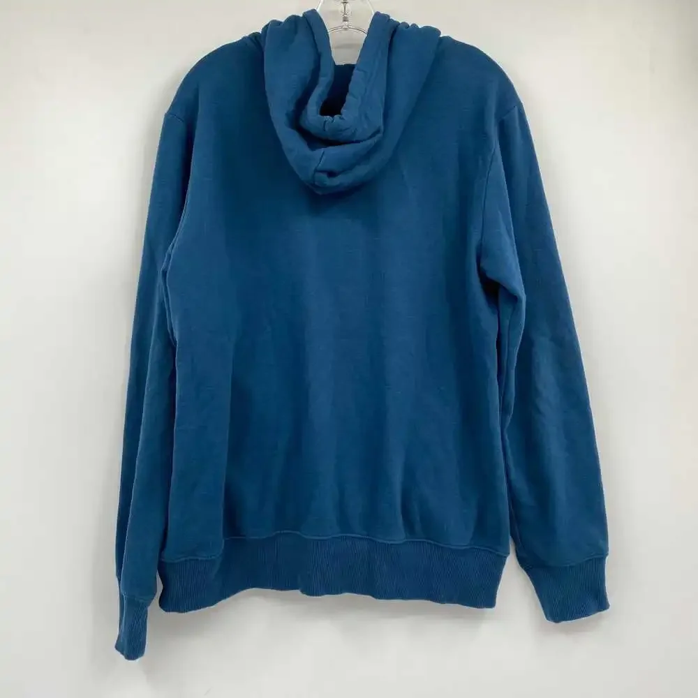 The North Face Blue Logo Pullover Hoodie | Men’s Regular M